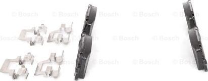 BOSCH 0 986 494 626 - Комплект спирачно феродо, дискови спирачки vvparts.bg