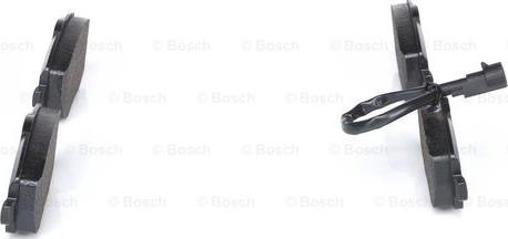 BOSCH 0 986 494 075 - Комплект спирачно феродо, дискови спирачки vvparts.bg