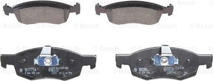 BOSCH 0 986 494 197 - Комплект спирачно феродо, дискови спирачки vvparts.bg