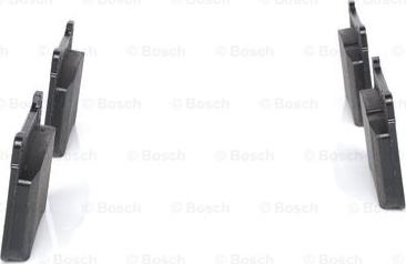 BOSCH 0 986 494 166 - Комплект спирачно феродо, дискови спирачки vvparts.bg
