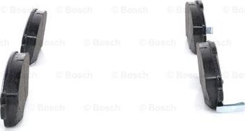BOSCH 0 986 494 187 - Комплект спирачно феродо, дискови спирачки vvparts.bg