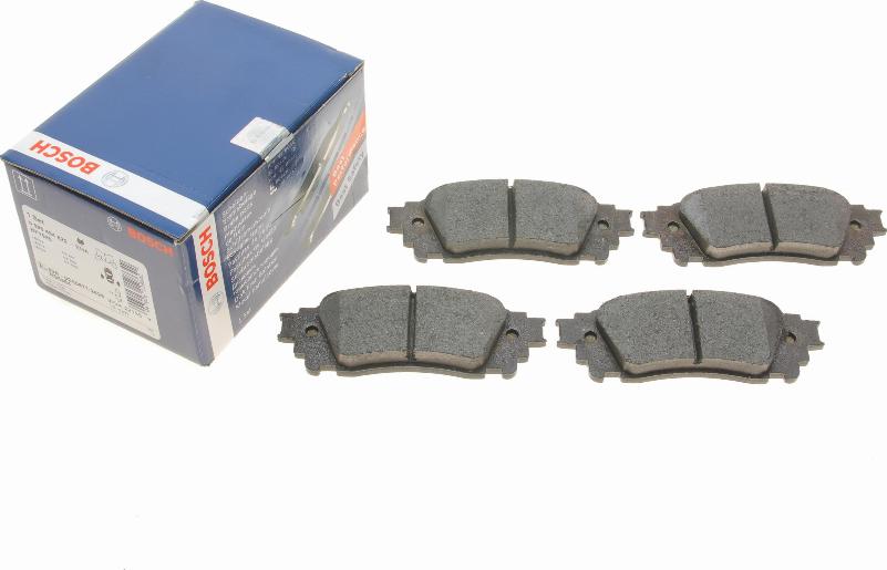 BOSCH 0 986 494 822 - Комплект спирачно феродо, дискови спирачки vvparts.bg