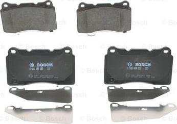 BOSCH 0 986 494 395 - Комплект спирачно феродо, дискови спирачки vvparts.bg