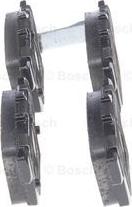 BOSCH 0 986 494 358 - Комплект спирачно феродо, дискови спирачки vvparts.bg