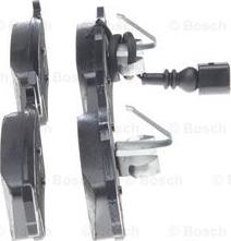 BOSCH 0 986 494 309 - Комплект спирачно феродо, дискови спирачки vvparts.bg