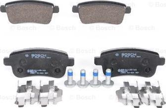 BOSCH 0 986 494 384 - Комплект спирачно феродо, дискови спирачки vvparts.bg