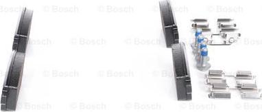 BOSCH 0 986 494 384 - Комплект спирачно феродо, дискови спирачки vvparts.bg