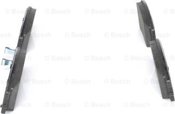 BOSCH 0 986 494 250 - Комплект спирачно феродо, дискови спирачки vvparts.bg