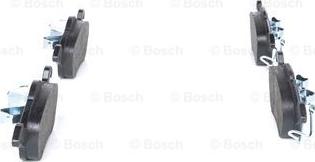 BOSCH 0 986 494 284 - Комплект спирачно феродо, дискови спирачки vvparts.bg