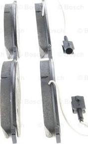 BOSCH 0 986 494 798 - Комплект спирачно феродо, дискови спирачки vvparts.bg