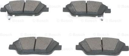 BOSCH 0 986 494 755 - Комплект спирачно феродо, дискови спирачки vvparts.bg