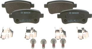 BOSCH 0 986 494 735 - Комплект спирачно феродо, дискови спирачки vvparts.bg