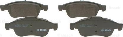 BOSCH 0 986 495 416 - Комплект спирачно феродо, дискови спирачки vvparts.bg