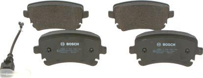 BOSCH 0 986 495 094 - Комплект спирачно феродо, дискови спирачки vvparts.bg