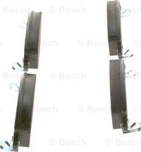 BOSCH 0 986 495 230 - Комплект спирачно феродо, дискови спирачки vvparts.bg