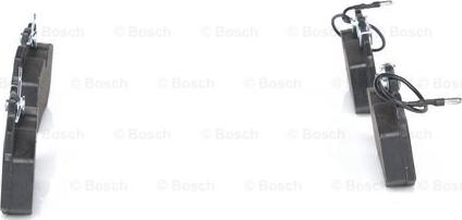 BOSCH 0 986 490 800 - Комплект спирачно феродо, дискови спирачки vvparts.bg
