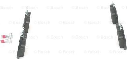BOSCH 0 986 491 030 - Комплект спирачно феродо, дискови спирачки vvparts.bg