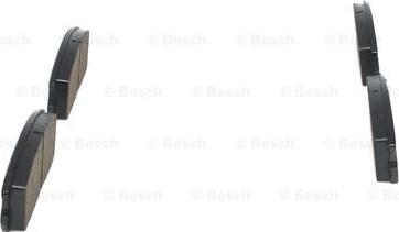 BOSCH 0 986 491 260 - Комплект спирачно феродо, дискови спирачки vvparts.bg