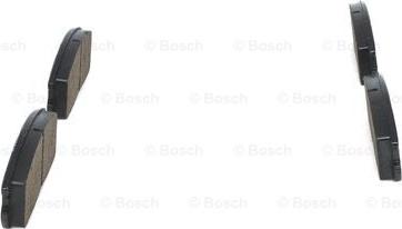 BOSCH 0 986 491 260 - Комплект спирачно феродо, дискови спирачки vvparts.bg