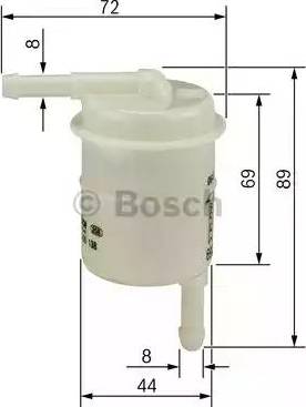 BOSCH 0 986 450 016 - Горивен филтър vvparts.bg