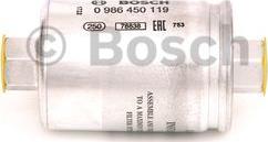 BOSCH 0 986 450 119 - Горивен филтър vvparts.bg