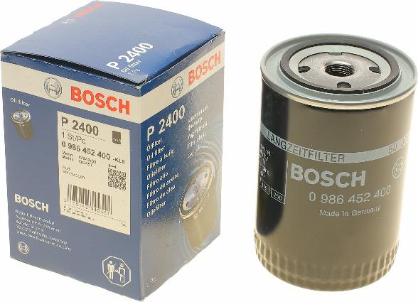 BOSCH 0 986 452 400 - Маслен филтър vvparts.bg