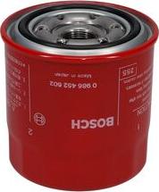 BOSCH 0 986 452 602 - Маслен филтър vvparts.bg