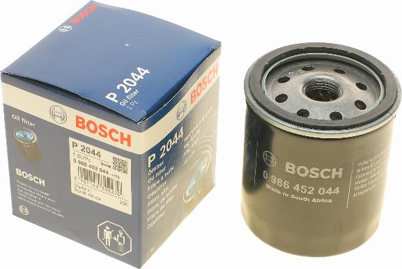 BOSCH 0 986 452 044 - Маслен филтър vvparts.bg