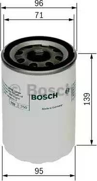 BOSCH 0 986 452 046 - Маслен филтър vvparts.bg