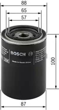 BOSCH 0 986 452 006 - Маслен филтър vvparts.bg