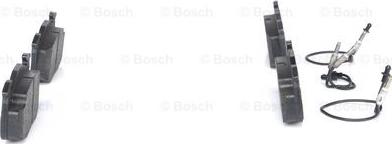 BOSCH 0 986 469 860 - Комплект спирачно феродо, дискови спирачки vvparts.bg