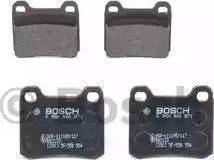 BOSCH 986466871 - Комплект спирачно феродо, дискови спирачки vvparts.bg