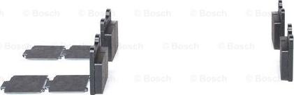 BOSCH 0 986 466 302 - Комплект спирачно феродо, дискови спирачки vvparts.bg