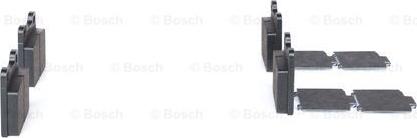 BOSCH 0 986 466 302 - Комплект спирачно феродо, дискови спирачки vvparts.bg