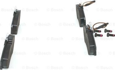 BOSCH 0 986 460 998 - Комплект спирачно феродо, дискови спирачки vvparts.bg