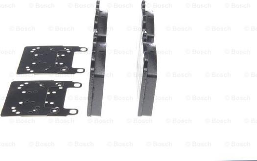 BOSCH 0 986 460 966 - Комплект спирачно феродо, дискови спирачки vvparts.bg