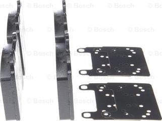 BOSCH 0 986 460 966 - Комплект спирачно феродо, дискови спирачки vvparts.bg