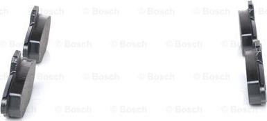 BOSCH 0 986 460 968 - Комплект спирачно феродо, дискови спирачки vvparts.bg