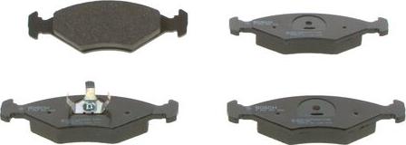 BOSCH 0 986 460 986 - Комплект спирачно феродо, дискови спирачки vvparts.bg