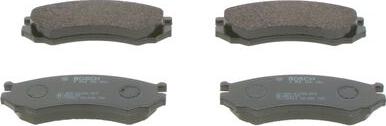 BOSCH 0 986 460 981 - Комплект спирачно феродо, дискови спирачки vvparts.bg