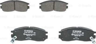 BOSCH 0 986 460 979 - Комплект спирачно феродо, дискови спирачки vvparts.bg