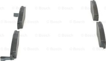 BOSCH 0 986 460 972 - Комплект спирачно феродо, дискови спирачки vvparts.bg
