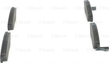 BOSCH 0 986 460 972 - Комплект спирачно феродо, дискови спирачки vvparts.bg