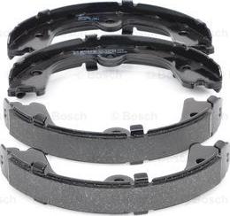 BOSCH 0 986 487 930 - Комплект спирачна челюст, ръчна спирачка vvparts.bg