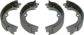 BOSCH 0 986 487 463 - Комплект спирачна челюст vvparts.bg