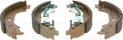 BOSCH 0 986 487 596 - Комплект спирачна челюст vvparts.bg