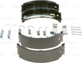 BOSCH 0 986 487 565 - Комплект спирачна челюст vvparts.bg