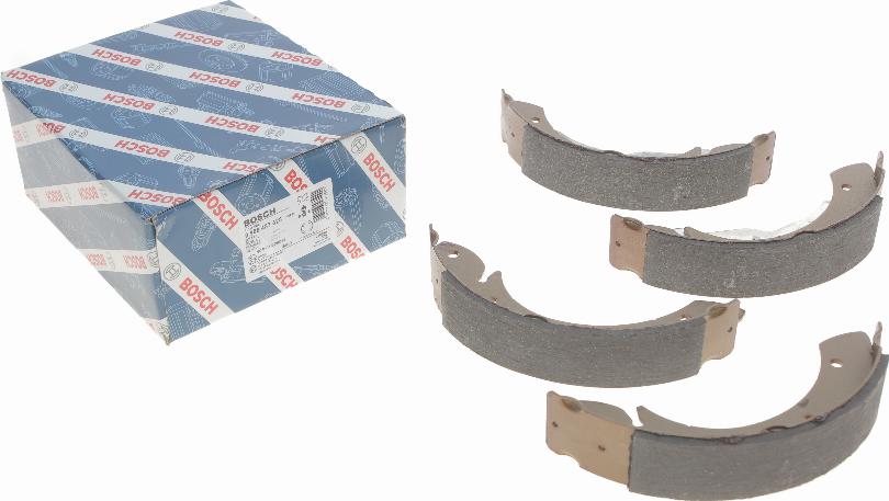 BOSCH 0 986 487 528 - Комплект спирачна челюст vvparts.bg