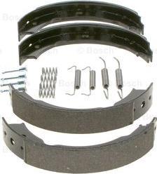 BOSCH 0 986 487 579 - Комплект спирачна челюст, ръчна спирачка vvparts.bg