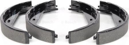 BOSCH 0 986 487 623 - Комплект спирачна челюст, ръчна спирачка vvparts.bg